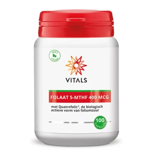 Vitals Zwangerschap | Vruchtbaarheid*Folaat 5-MTHF - 400 mcg - 100 caps