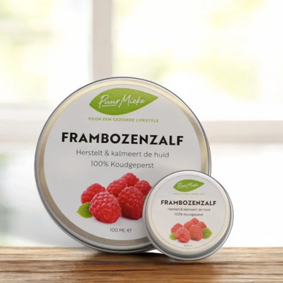 Puur Mieke Eczeem | Rimpels*Frambozenzalf - Frambozenpitolie met Bio Shea Butter