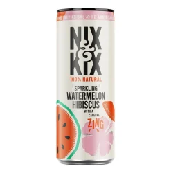Nix & Kix Sap & Frisdranken*Frisdrank Watermelon-Hibiscus - 250ml