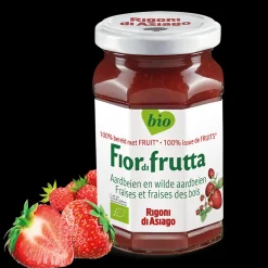 FiordiFrutta Fruitspreads*Fruitspread Aardbeien en wilde aardbeien 250g - BIO
