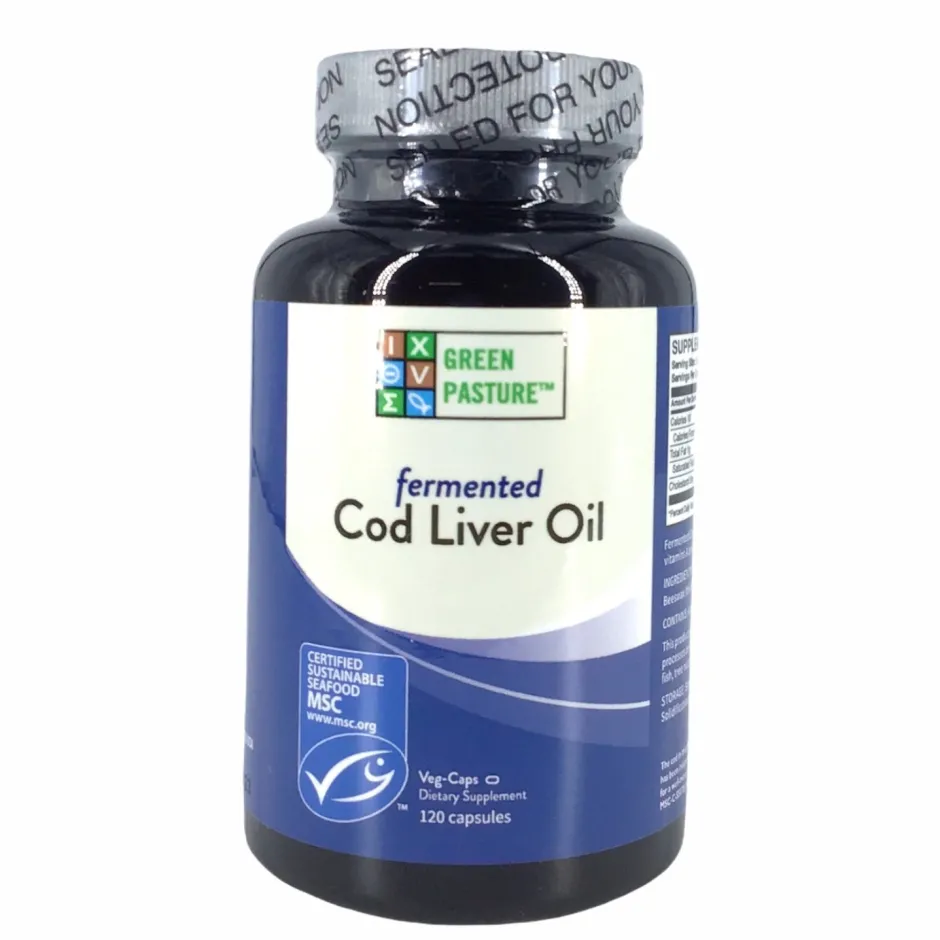 Hersenen | Visolie / Omega 3 / Levertraan*Gefermenteerde Levertraan - 120 capsules
