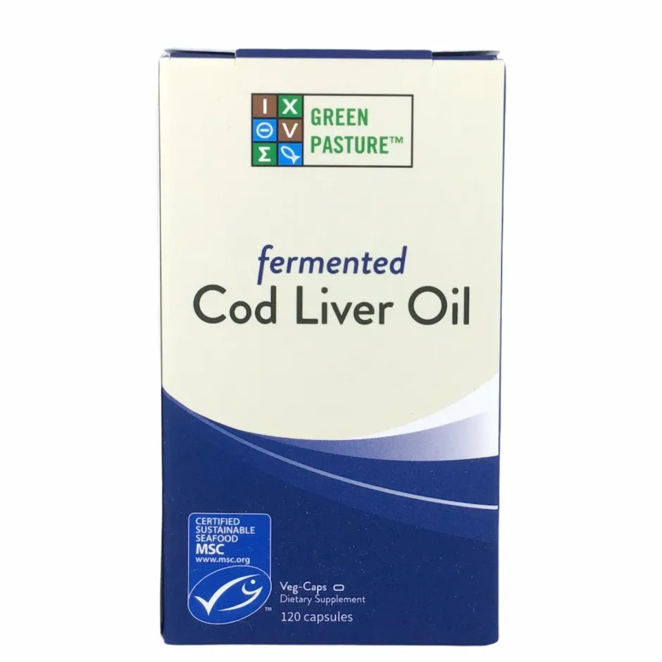 Hersenen | Visolie / Omega 3 / Levertraan*Gefermenteerde Levertraan - 120 capsules