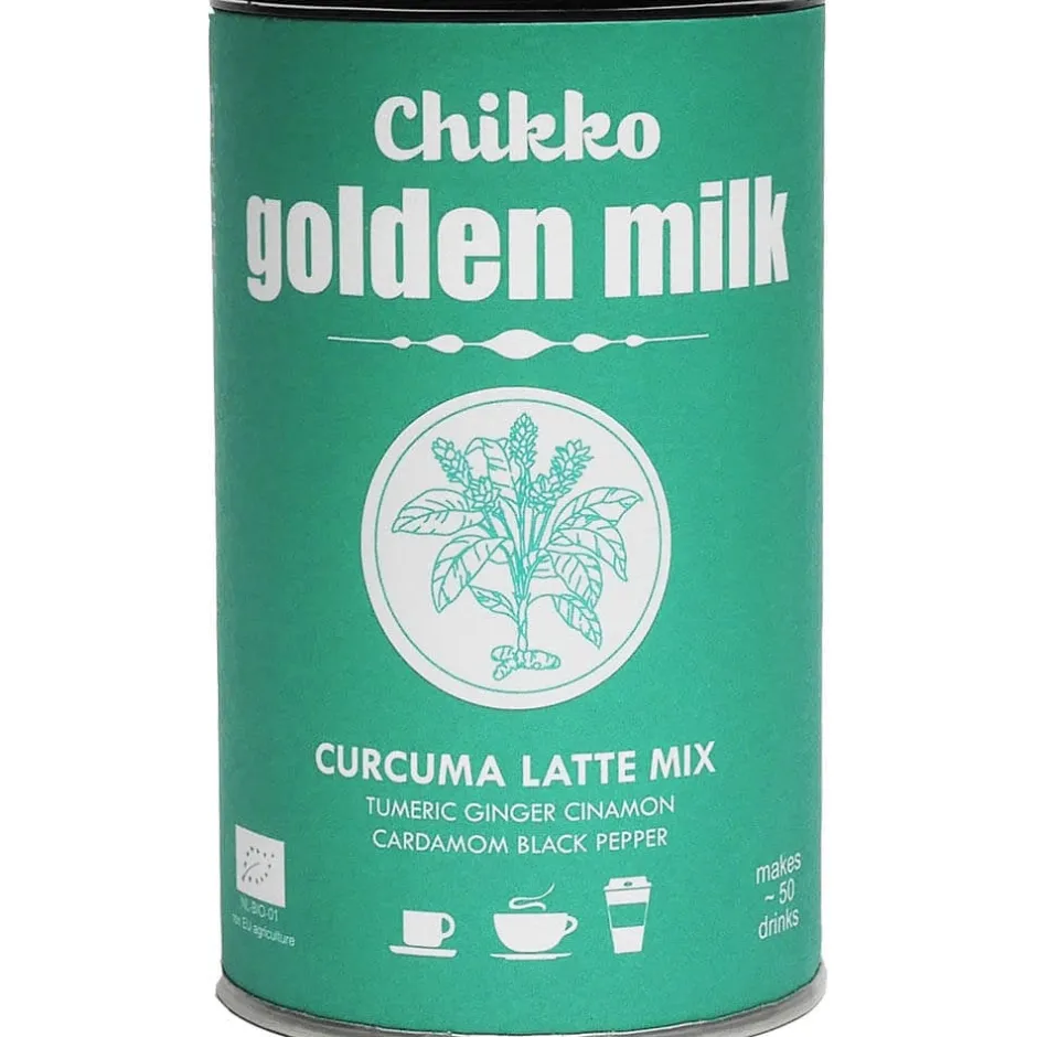 Chikko Not Coffee Koffievervangers & Latte's*Golden Milk / Kurkuma Latte - 110g - BIO