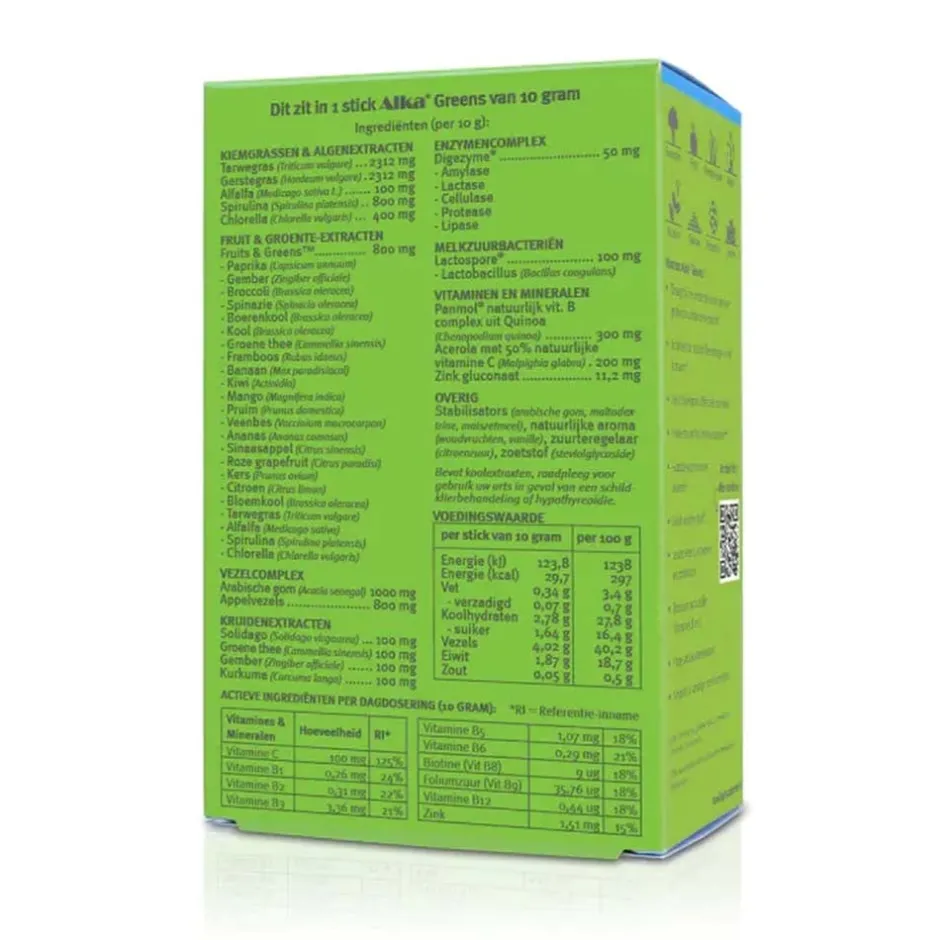 Alka Ontzuren | Detox*Greens Voedingsextract