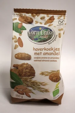 Corn Crake Koekjes*Haverkoekjes met Amandel - 150g - BIO