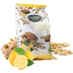 Corn Crake Koekjes*Haverkoekjes met Gember-Citroen - 150g - BIO