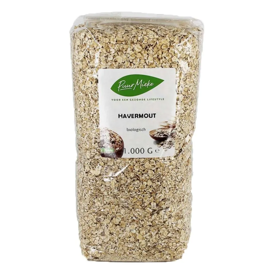 Puur Mieke Havermout Glutenvrij*Havermout - 1000g - BIO