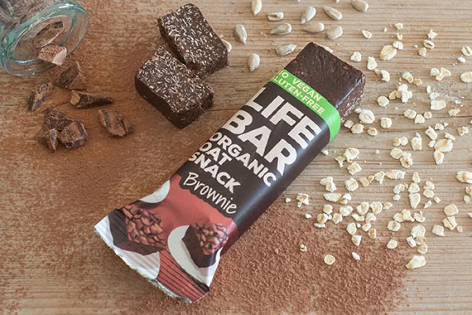 Lifefood Repen | Energierepen*Haverreep Brownie - 40g - BIO