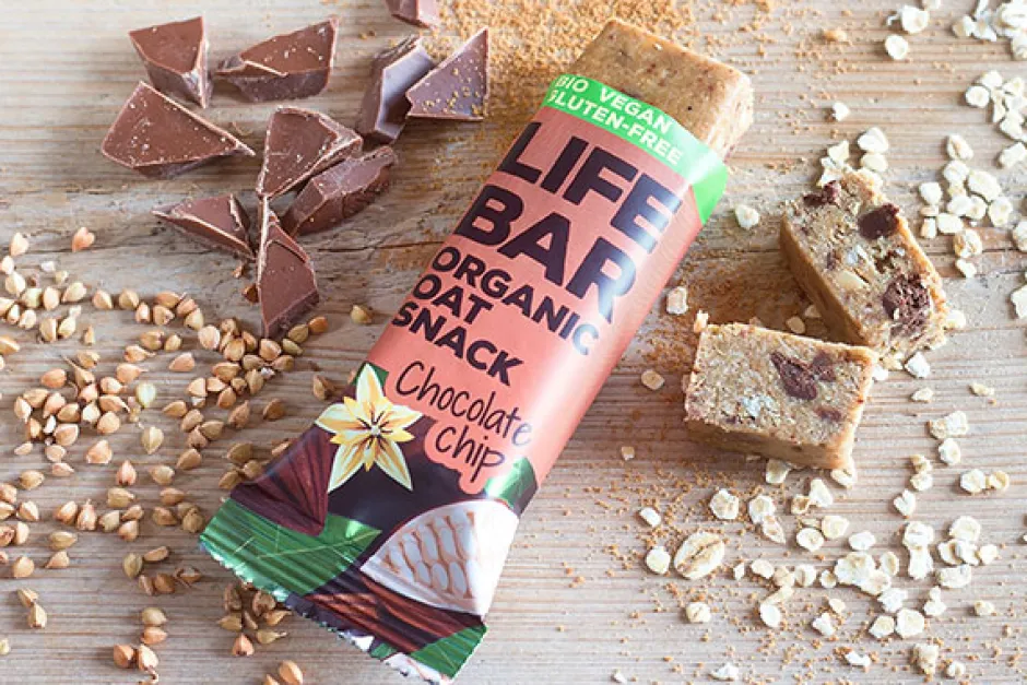 Lifefood Repen | Energierepen*Haverreep Chocolate Chip - 40g - BIO
