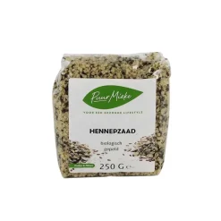 Puur Mieke Zaden | Biologische Zaden En Pitten*Hennepzaad gepeld - 250g - BIO