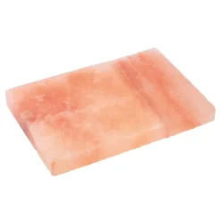 SelNature Keukenhulpjes*Himalaya Zoutsteen Grill - incl. RVS Houder - 20x30cm