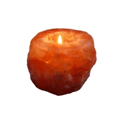 SelNature Stress | Nachtrust*Himalayazout theelichthouder - Set van 3