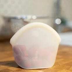 Food Huggers Siliconen Zakjes | Keukenhulpjes*Hugger Bag - Champagne Frost - 400ml