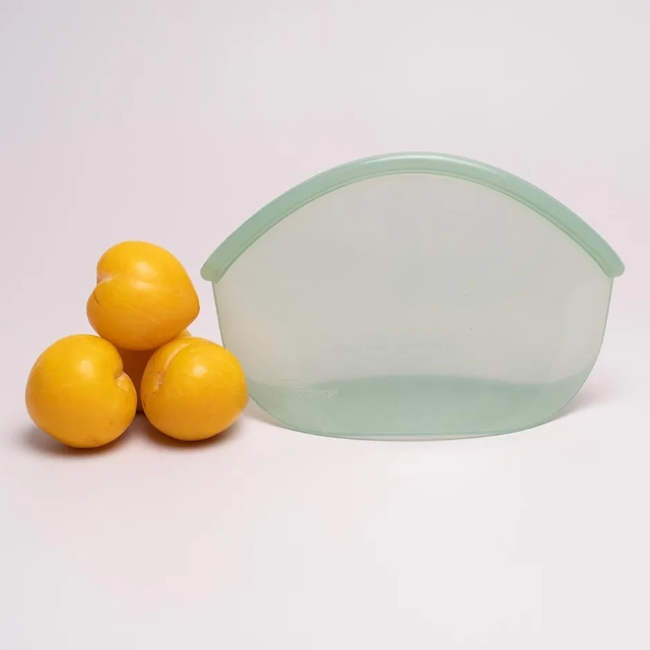 Food Huggers Siliconen Zakjes | Keukenhulpjes*Hugger Bag - Juniper Clear - 900ml