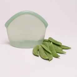 Food Huggers Siliconen Zakjes | Keukenhulpjes*Hugger Bag - Juniper Clear - 400ml