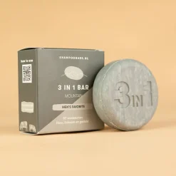 Shampoo Bars Reiniging | Haarverzorging/Shampoo En Conditioner*3-in-1 Bar - Mountain - 60g