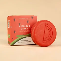 Shampoo Bars Haarverzorging/Shampoo En Conditioner | Lichaamsverzorging/Douche En Bad*2-in-1 Kids Bar - Watermeloen - 60g