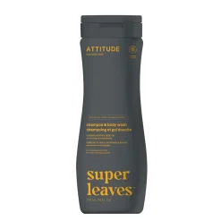 ATTITUDE Mannenverzorging | Bad En Douche*2-in-1 Sport - Shampoo en Body Wash - Mannen - 473ml