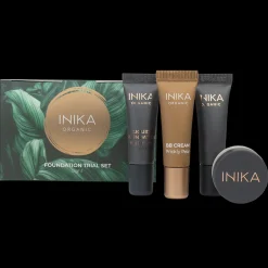 INIKA Gezicht/Bb Cream | Gezicht/Foundation*Foundation Trial Set - Light