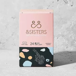 &SISTERS Intieme Verzorging/Inlegkruisjes En Maandverband | Inlegkruisjes*Inlegkruisjes 100% BIO - Ultra Light - 24 stuks