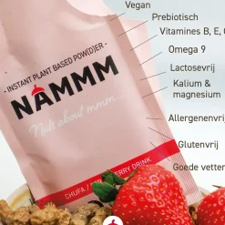Nammm Spijsvertering | Darmen*Instant poeder voor Chufadrank - Aardbei