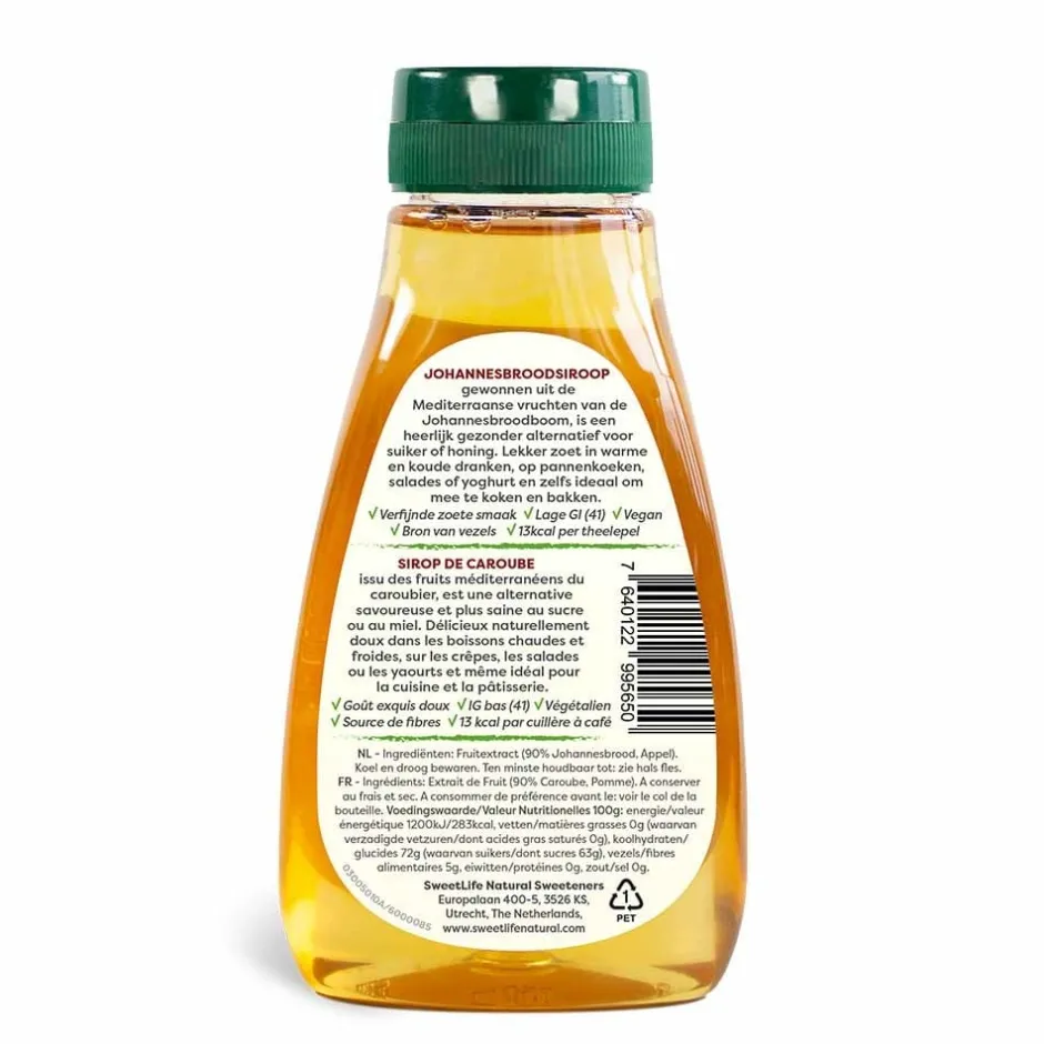 Sweet Life Siropen | Bakproducten*Johannesbrood Siroop - 350g