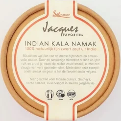 SelNature Zout | Paleo Aip*Kala Namak Fijn Zwart Zout - 250g
