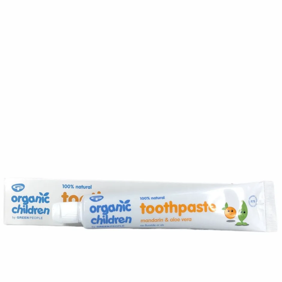 Green People Tandpasta*Kinder Tandpasta - Mandarijn & Aloë Vera - 50ml