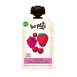 Be Plus Fruit & Noten | Sap & Frisdranken*Knijpfruit Bosvruchten - 100g - BIO