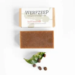 Werfzeep Reiniging | Scrubzeep*Koffiescrub Biologisch / Scrub 100gr