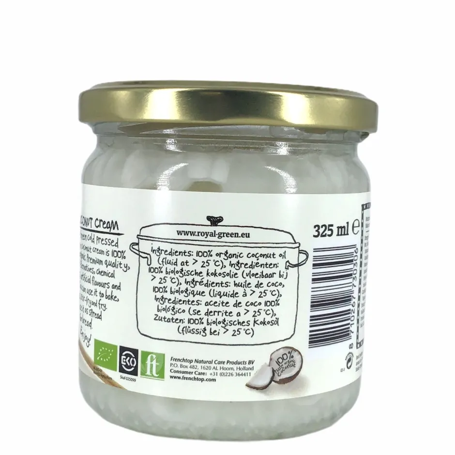 Royal Green Paleo Aip | Kokosolie*Kokosolie extra Virgin - 325ml - BIO