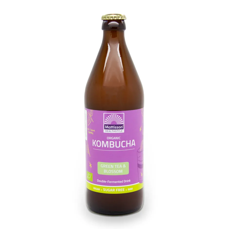 Mattisson Darmen | Paleo Aip*Kombucha Groene Thee & Bloesem - 500ml - BIO