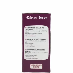 Le Pain des Fleurs Crackers En Wafels*Krokante crackers zwarte rijst - 150gr - BIO