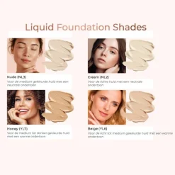 INIKA Gezicht/Foundation*Liquid Foundation - Honey - BIO