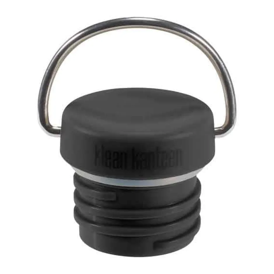 Klean Kanteen Rvs Drinkflessen | Rvs Drinkflessen*Loop Cap - Classic - Zwart