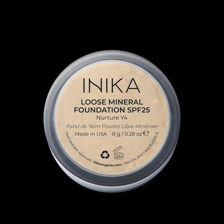 INIKA Gezicht/Poeder | Gezicht/Foundation*Loose Mineral Foundation SPF 25 - Nurture - 8g - BIO