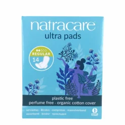 Natracare Intieme Verzorging/Inlegkruisjes En Maandverband | Maandverband*Maandverband Ultra -Normaal met vleugels - BIO