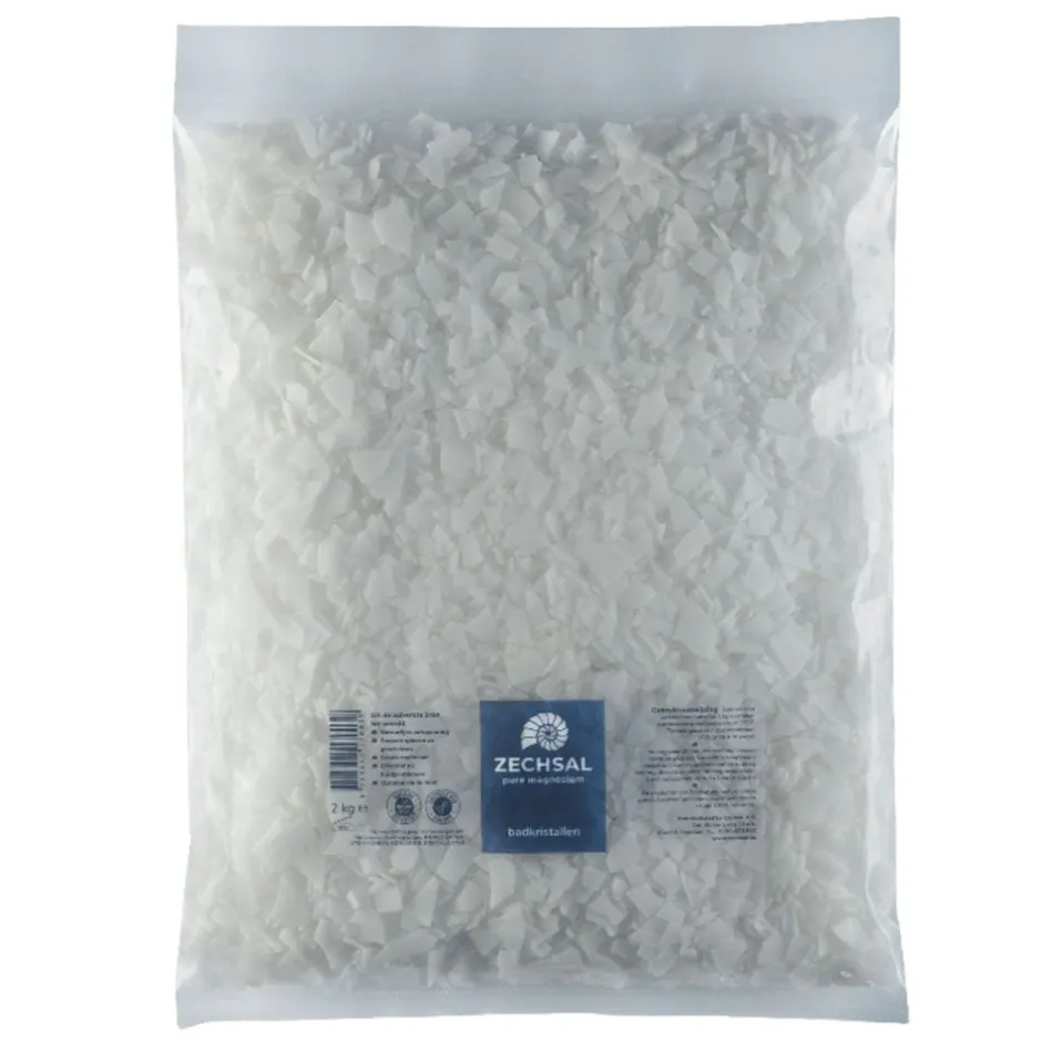 Zechsal Stress | Spieren*Magnesium Badkristallen Navulling - 2kg