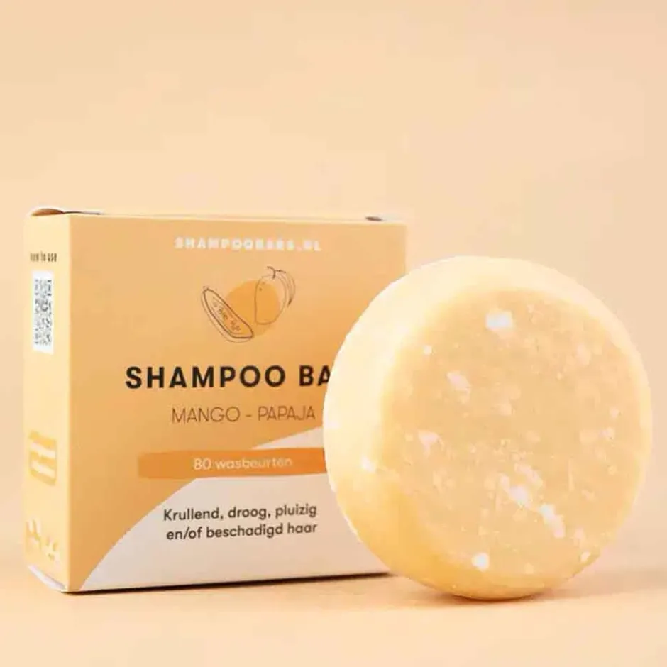 Shampoo Bars Haarverzorging/Shampoo En Conditioner | Shampoo Bars*Mango & papaja - Krullend haar - 60g