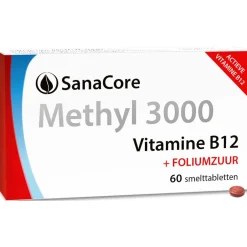 Sanacore Stress | Immuunsysteem*Methyl 3000 Vitamine B12 60 tabletten
