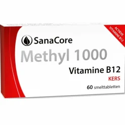 Sanacore Stress | Immuunsysteem*Methyl 1000 Vitamine B12 zonder foliumzuur 60 tabletten
