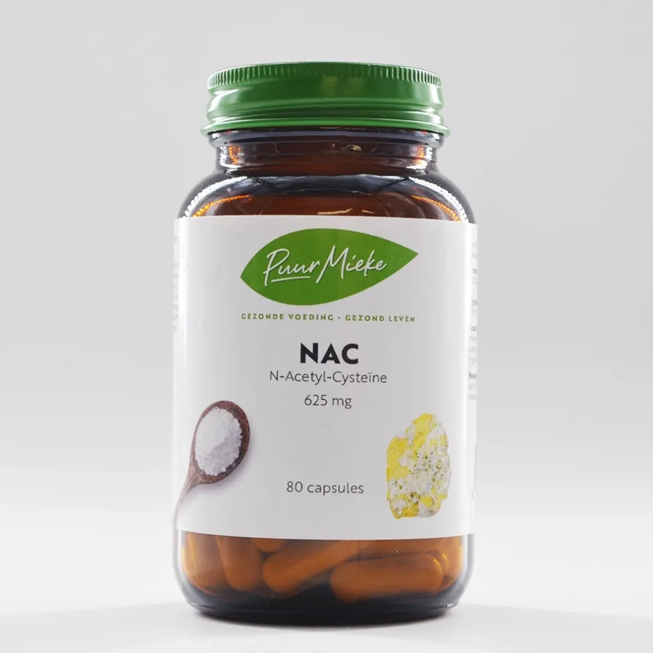 Puur Mieke Stress | Specials*NAC - 625mg - 80 caps