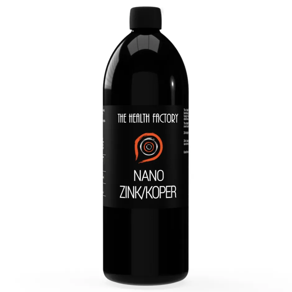The Health Factory Vruchtbaarheid | Immuunsysteem*Nano Zink/Koper - (Colloïdale) Nano mineralen