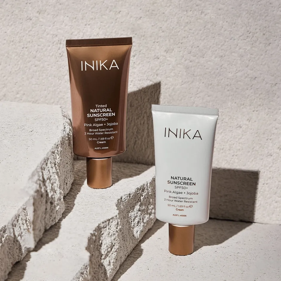 INIKA Zonnebrand | Zonbescherming*Natuurlijke Zonnebrandcrème SPF50+ - 50ml