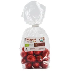 Wiloco Chocolade*Paaseitjes Puur - Gevuld met praliné - 150g - BIO
