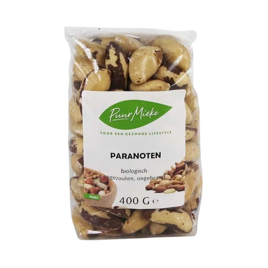 Puur Mieke Fruit & Noten | Biologische Noten*Paranoten - 400g - BIO