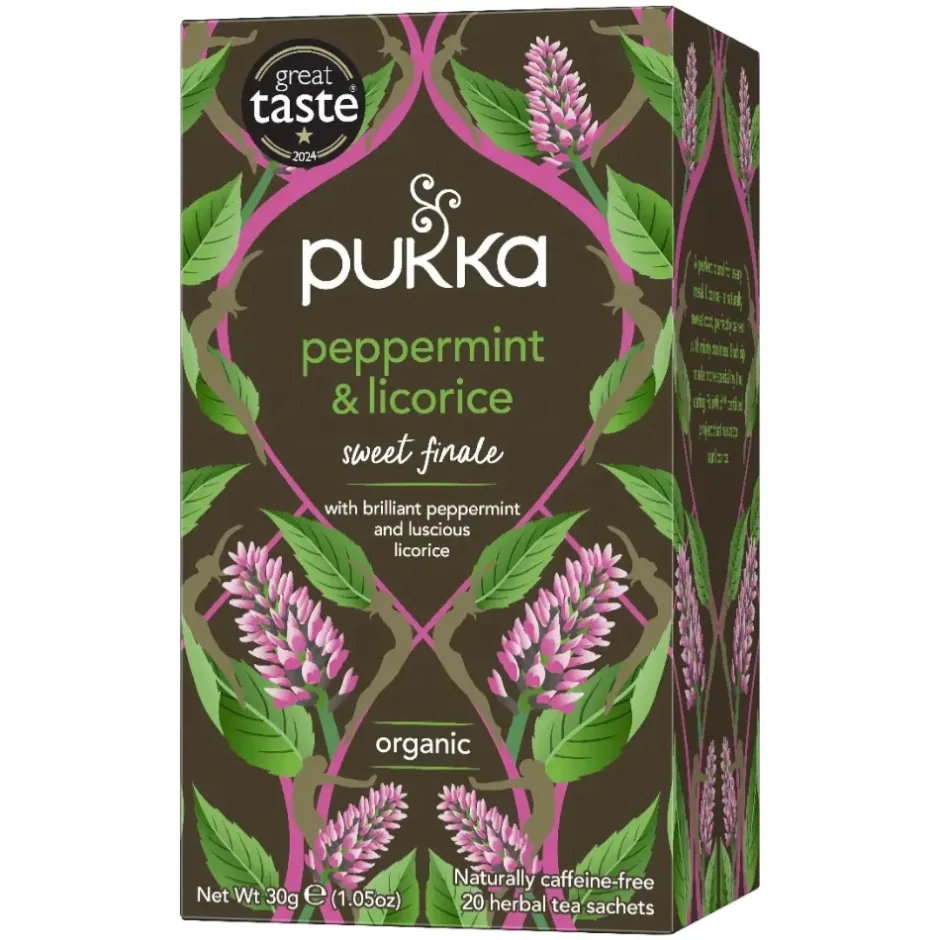 Pukka Thee*Peppermint & Licorice - Kruidenthee - BIO