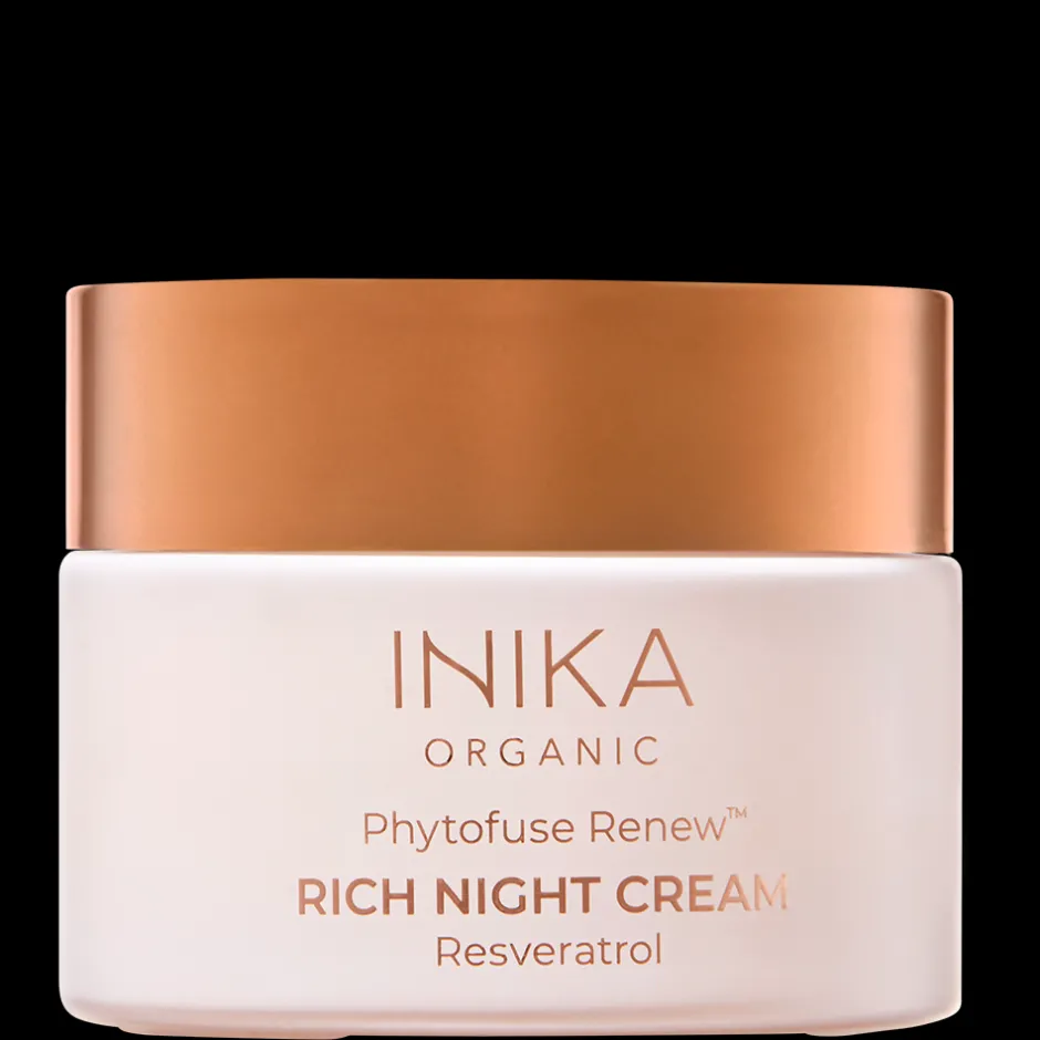 INIKA Rimpels | Dag- En Nachtcrème*Phytofuse Renew™ Rich Night Cream - BIO