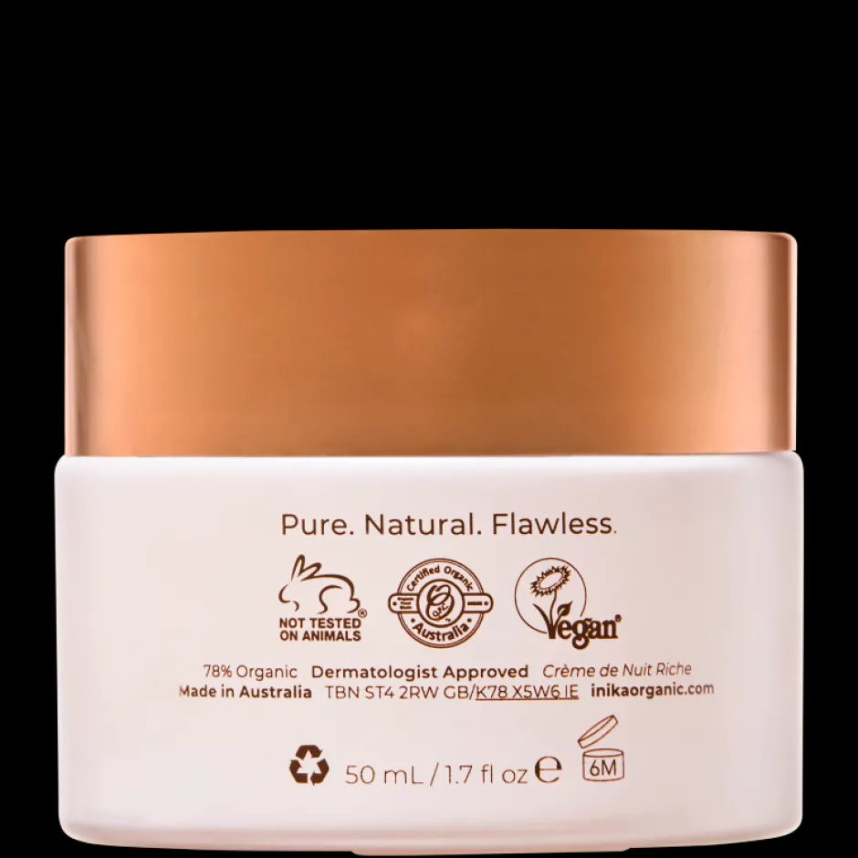 INIKA Rimpels | Dag- En Nachtcrème*Phytofuse Renew™ Rich Night Cream - BIO
