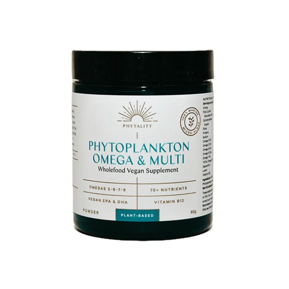 Phytality Hersenen | Weerstand*Phytoplankton - Omega en Multi - 60g